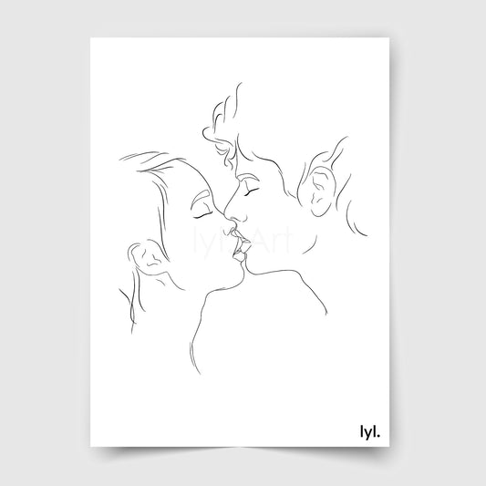 Baiser tendre