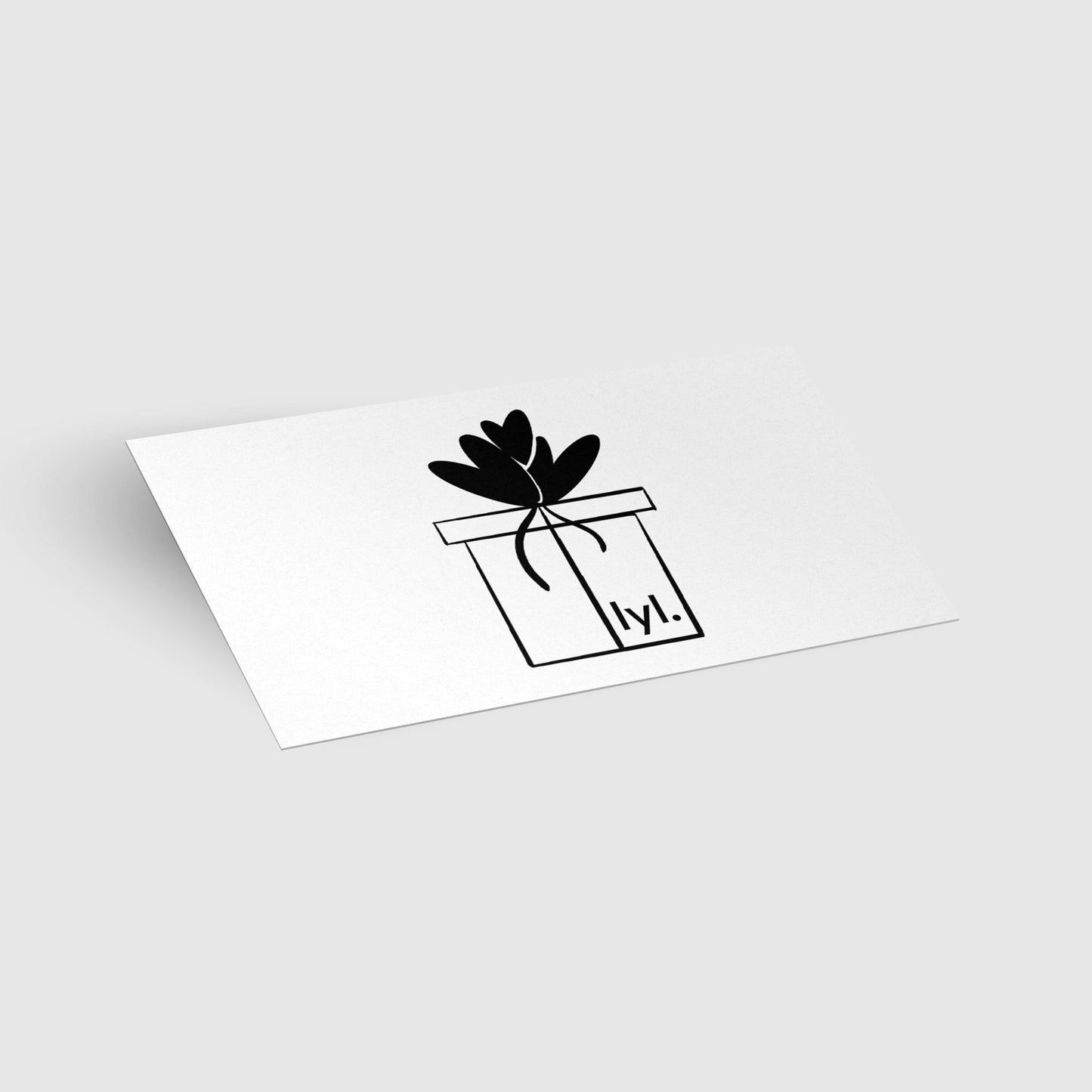 Carte cadeau lyl. Art